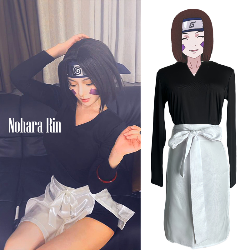 Anime Cosplay Photoshoot - 일본 닌자 애니메이션 노하라 린 코스프레