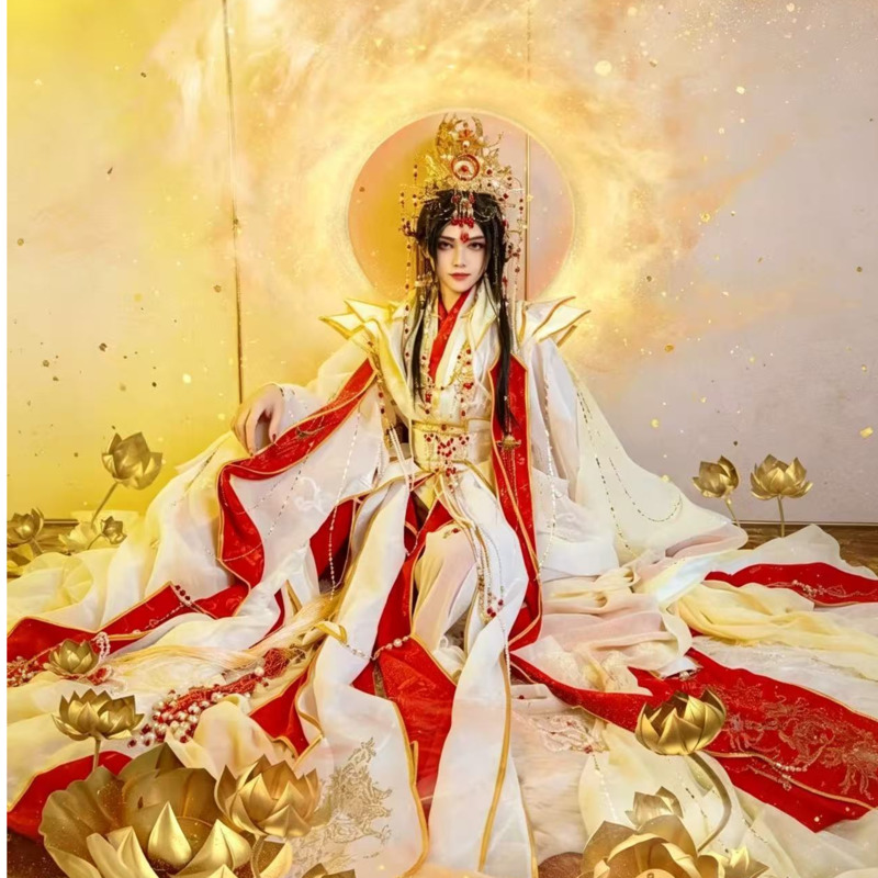 Costume Anime Cosplay - 천상의 관료들이 기뻐하는 신 Xie Lian의