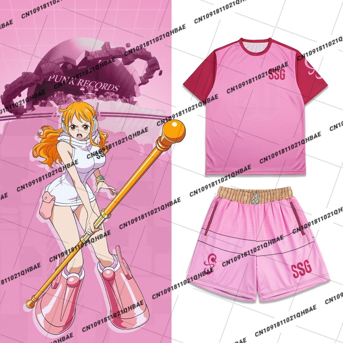 Costume Anime Cosplay - 2026 뉴 에그헤드 아일랜드 나미 애니메이션