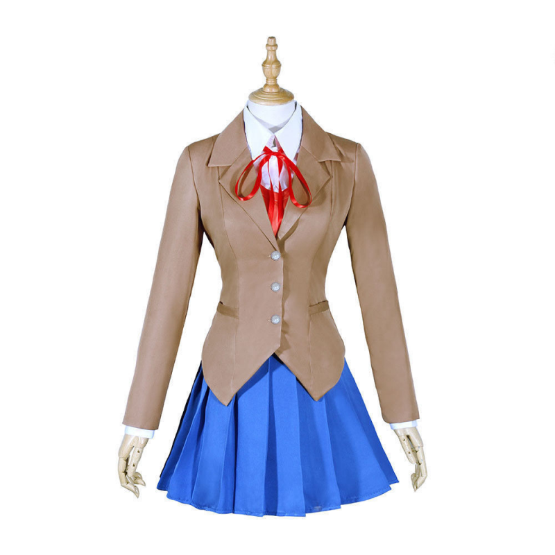 Anime Cosplay Japanese Girl - 애니메이션 게임 도키도키 문학 클럽 모니카