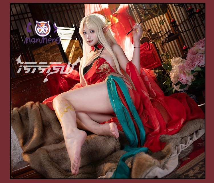 Anime Cosplay Photoshoot - FFNF 브레스트 게임 아주르 레인 코스프레