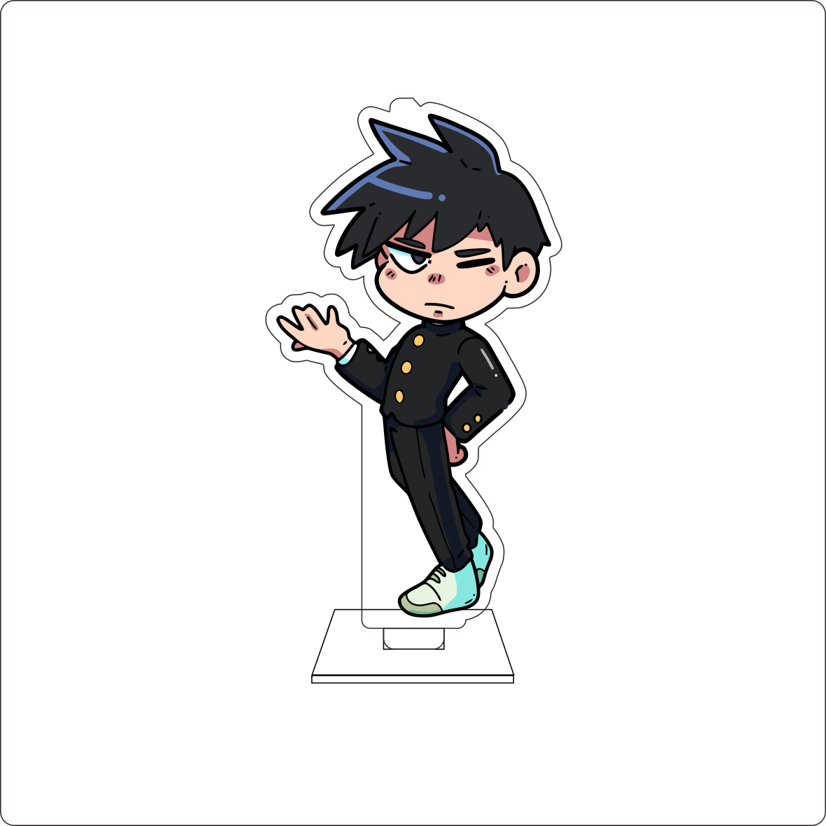 10CM 애니메이션 모부 사이코 하쿠 코스프레 귀여운  - Anime Cosplay Buy 리뷰 및 가격