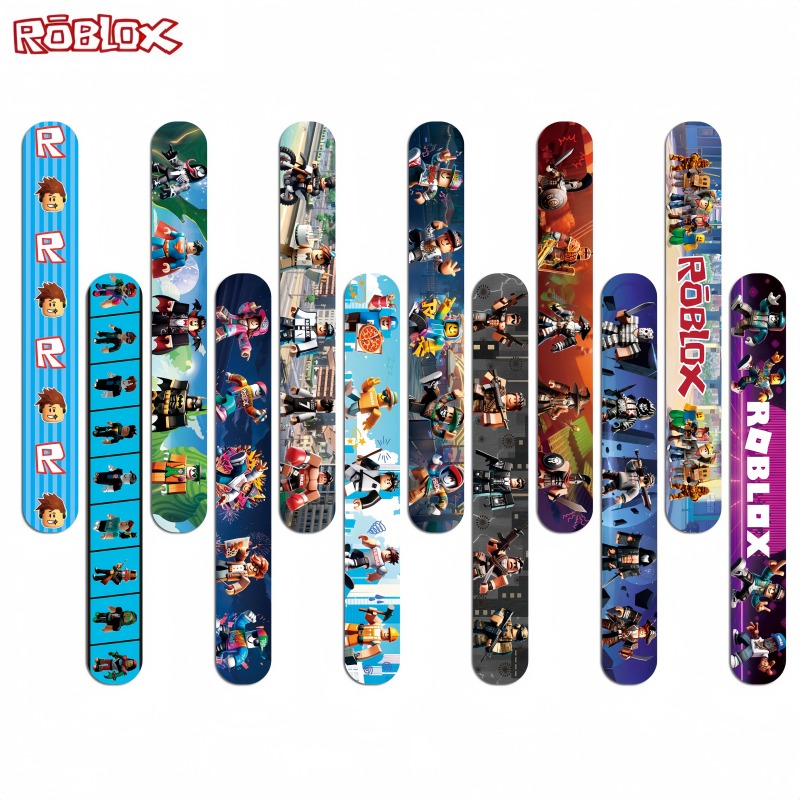 12/24Pcs Roblox 게임 탄력성 슬랩 팔찌 애 - Anime Cosplay Roblox 리뷰 및 가격