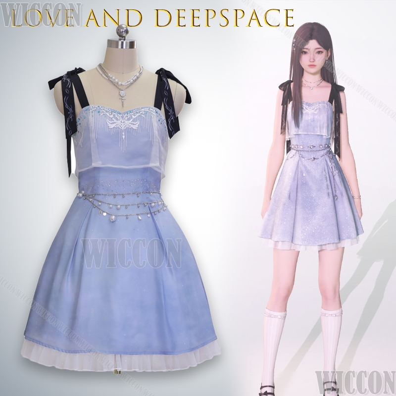 사랑과 Deepspace Caleb 생일 드레스 플레이 - Anime Cosplay Japanese Girl 리뷰 및 가격