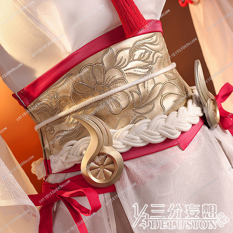 나라카: 블레이드포인트 코스프레 월넛 화이트 실크 오타 - Costume Anime Cosplay 리뷰 및 가격