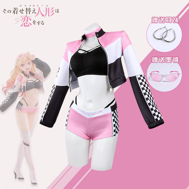 애니메이션 마이 드레스업 달링 가발 레이스 슈트 소품  - Anime Cosplay Japanese Girl 리뷰 및 가격