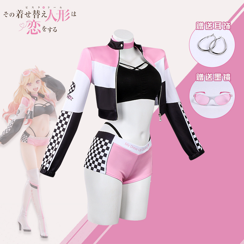애니메이션 마이 드레스업 달링 가발 레이스 슈트 소품  - Anime Cosplay Japanese Girl 리뷰 및 가격