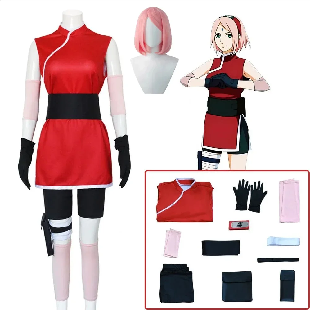 하루노 사쿠라 코스프레 애니메이션 의상 여성 소녀 스커 - Anime Cosplay Easy 리뷰 및 가격