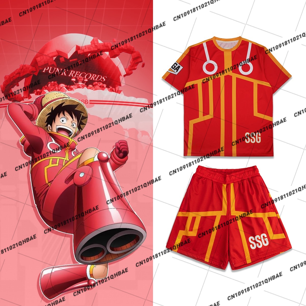 New Egghead Island Monkey D. L - Costume Anime Cosplay 리뷰 및 가격