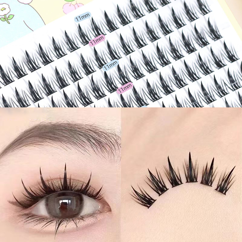 160 클러스터 개별 애니메이션 속눈썹 키트 무자극 접 - Anime Cosplay Makeup 리뷰 및 가격