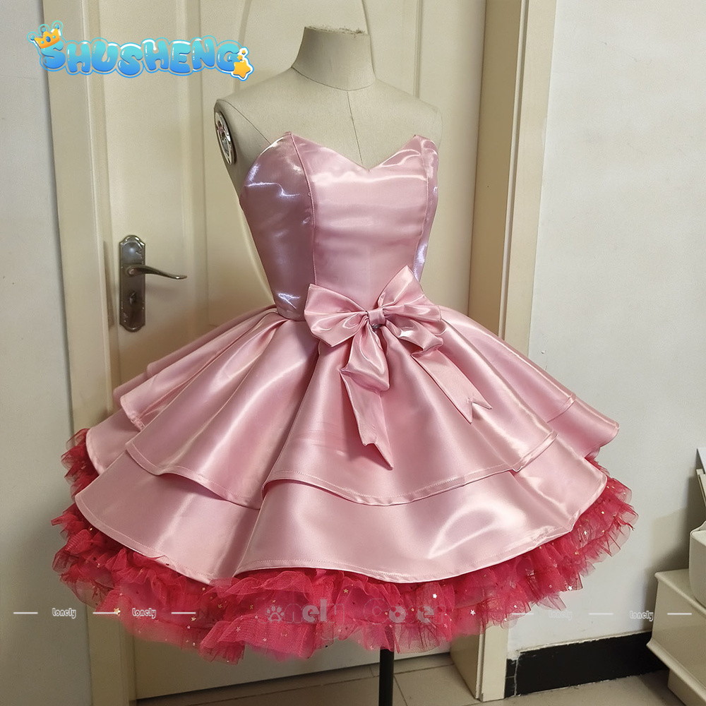 애니메이션 좀비 스테이지 미지 코스프레 의상 가발 핑크 - Anime Cosplay Mask 리뷰 및 가격