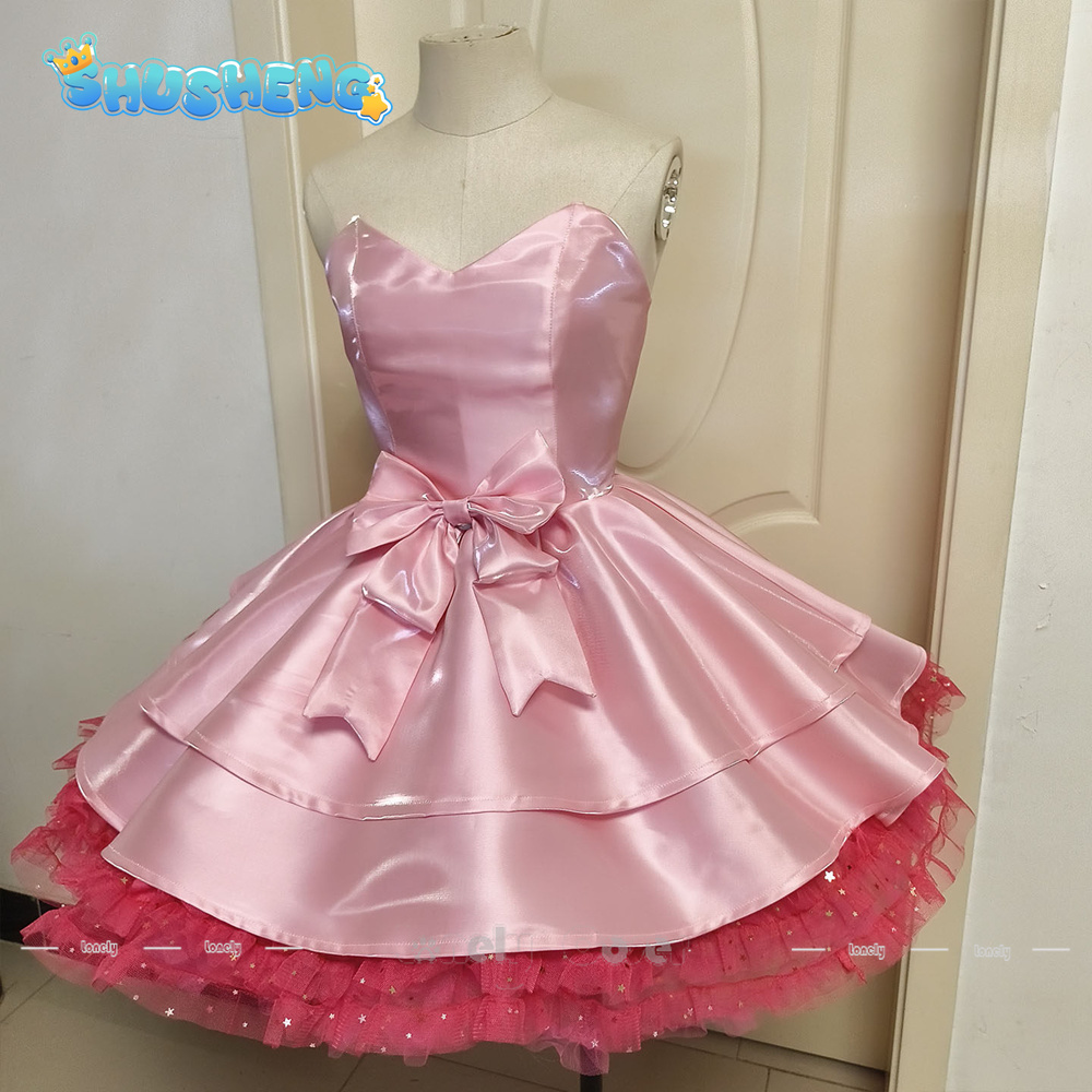 애니메이션 좀비 스테이지 미지 코스프레 의상 가발 핑크 - Anime Cosplay Mask 리뷰 및 가격