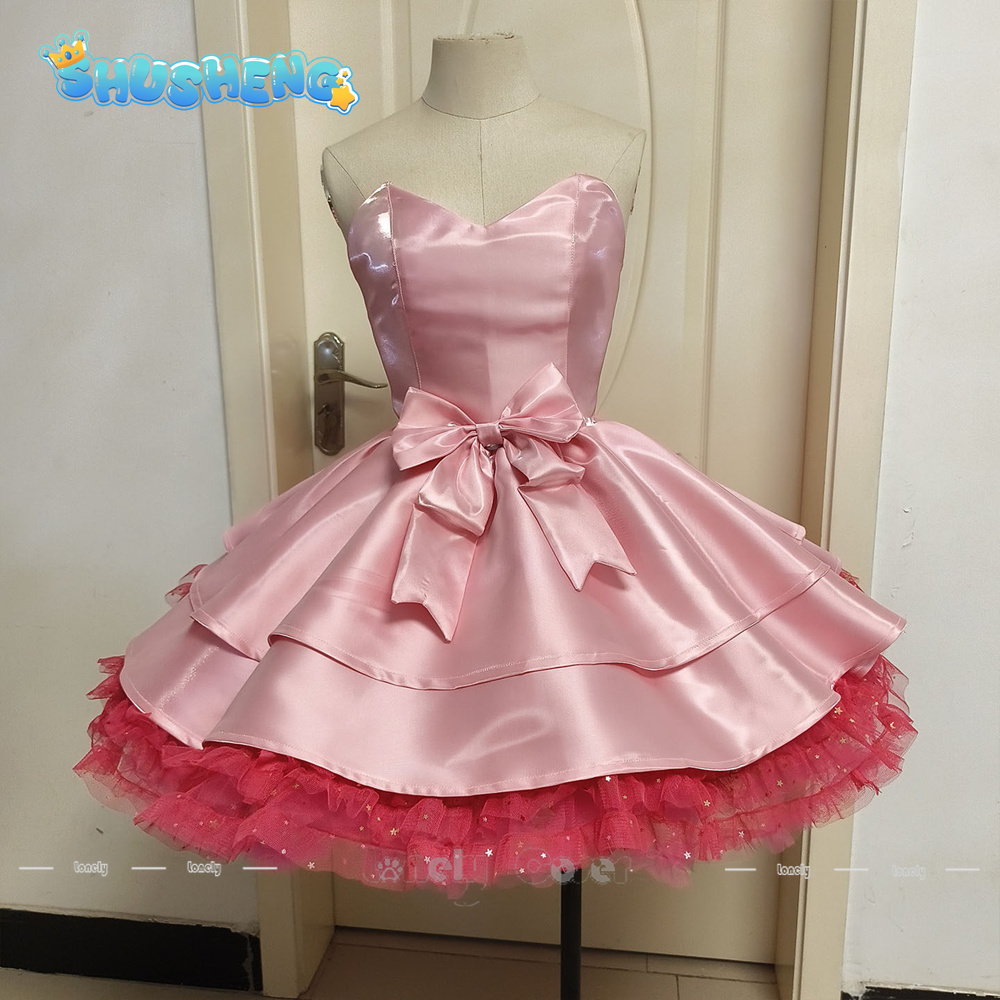 애니메이션 좀비 스테이지 미지 코스프레 의상 가발 핑크 - Anime Cosplay Mask 리뷰 및 가격
