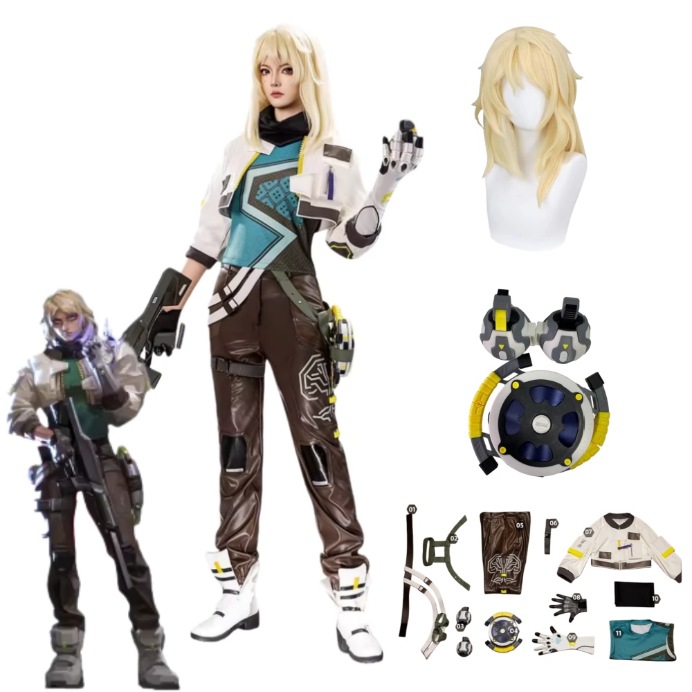 데드락 코스프레 의상 소품 발로란트 데드락 의상 복장  - Cosplay Anime Top 리뷰 및 가격