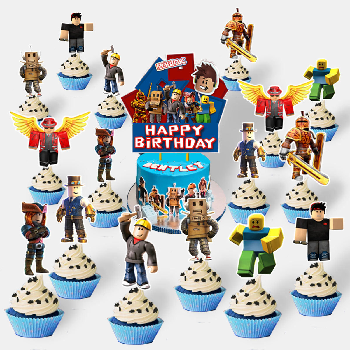 로봇 풍선 만화 애니메이션 테마 파티 장식 용품 생일  - Anime Cosplay Roblox 리뷰 및 가격