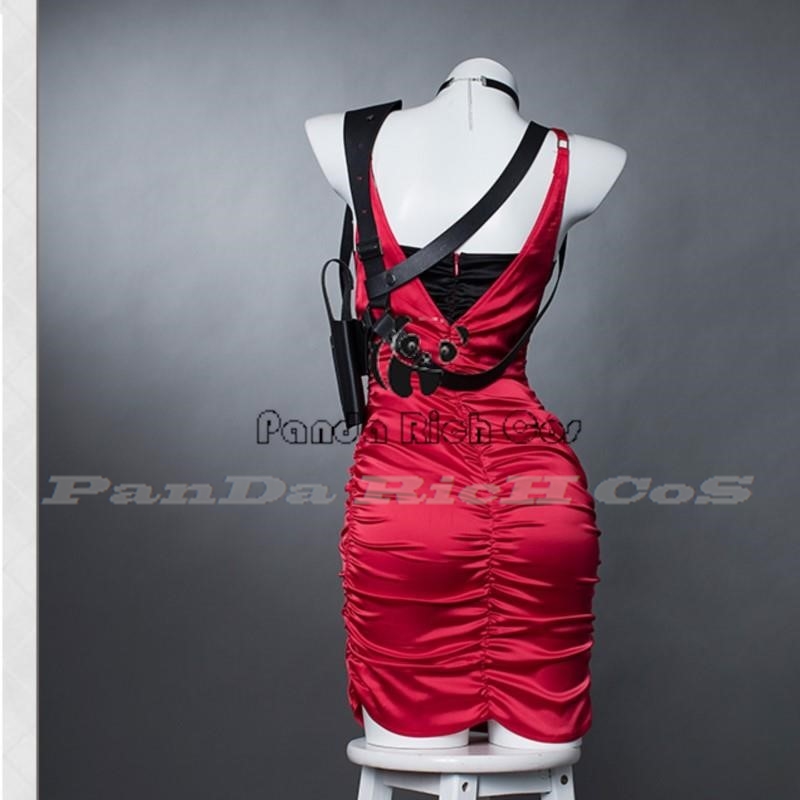 여성 레지던트 4 Ada Wong 코스프레 코스튬 이블 - Anime Cosplay Japanese Girl 리뷰 및 가격