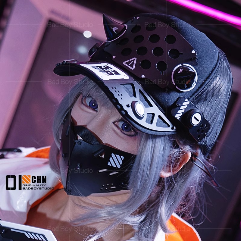 2025 게임 사이버펑크 코스프레 마스크 액세서리 여성 - Anime Cosplay Mask 리뷰 및 가격